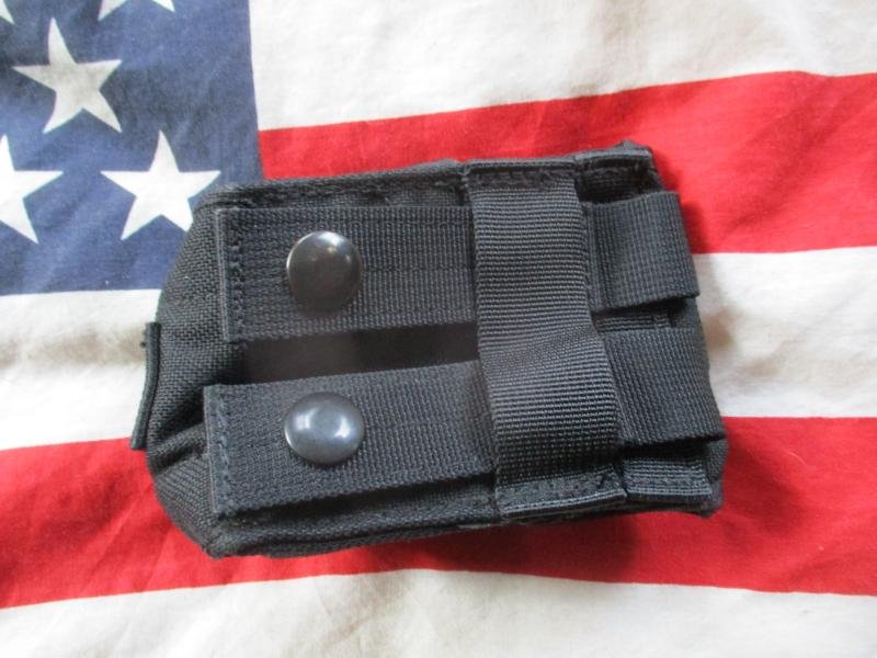 real BLACKHAWK MOLLE STRIKE frag he ap grenade POUCH sas sf seal team BLACK — image 5