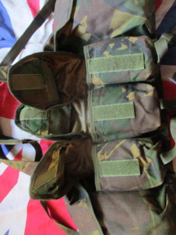 ORIGINAL old skool ARKTIS dpm camo CHEST RIG WEBBING 42 COMMANDO MODEL — image 5