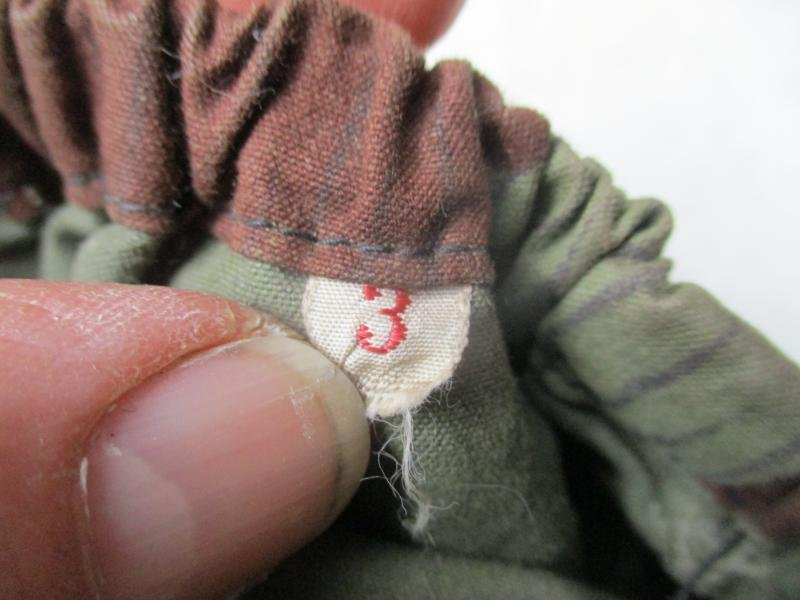 Very Rare 50s WEST GERMAN ARMY Bundeswehr 1956 Splinter Camouflage SNIPER MITTS size 3 — image 3