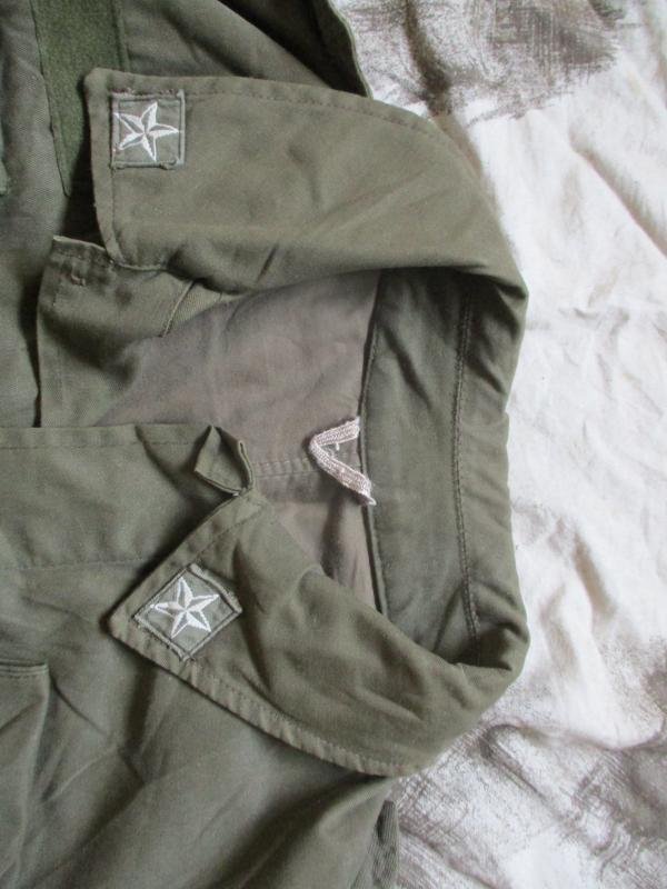 1980s 80s ERA ITALIAN ARMY ISSUE che guevara BDU COMBAT JACKET coat OG GREEN S-M — image 2