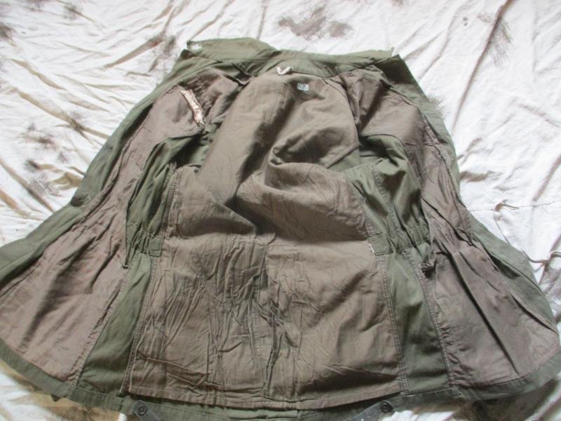 1980s 80s ERA ITALIAN ARMY ISSUE che guevara BDU COMBAT JACKET coat OG GREEN S-M — image 4
