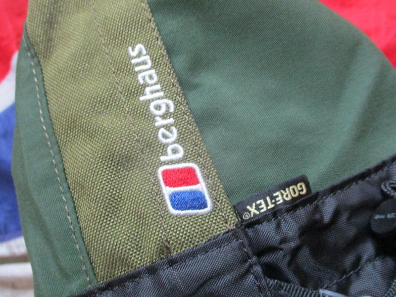 BERGHAUS YETI wilderness attack GORETEX WATERPROOF MOUNTAIN boot GAITERS large NEW — image 2