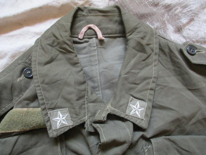 1980s 80s ERA ITALIAN ARMY ISSUE che guevara BDU COMBAT JACKET coat OG GREEN M — image 2