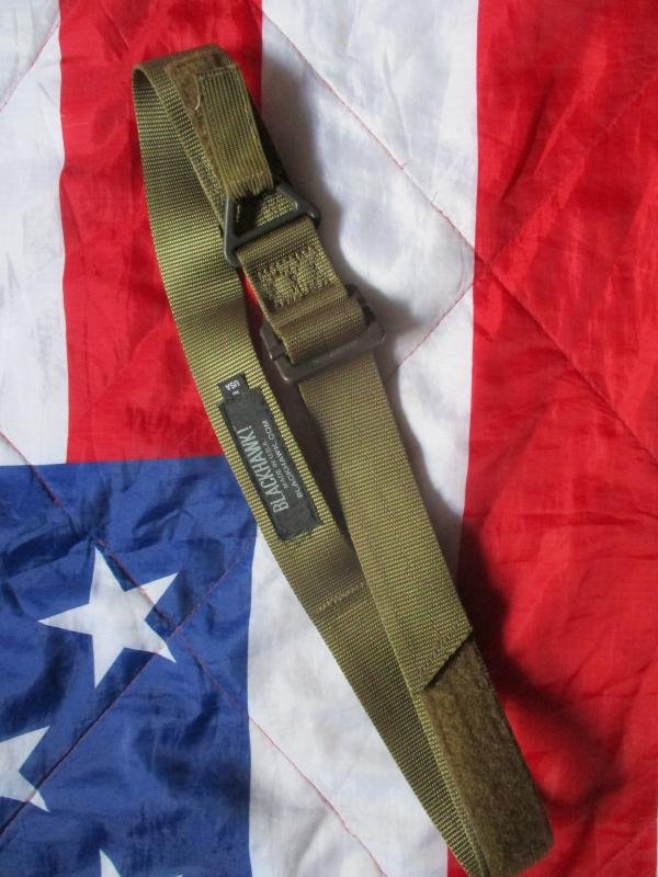 genuine BLACKHAWK USA CQB RIGGER RIGGERS BELT coyote tan — image 2