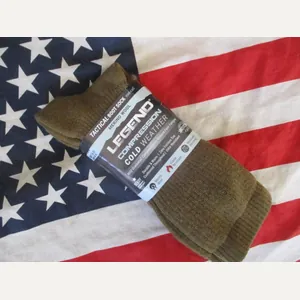 LEDEND usa made MERINO WOOL TACTICAL combat boot SOCKS COYOTE …