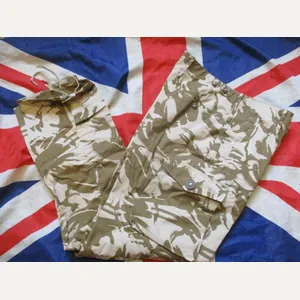 genuine ARCTIC ISSUE sas windproof DESERT DPM DDPM CAMO TROUSERS …