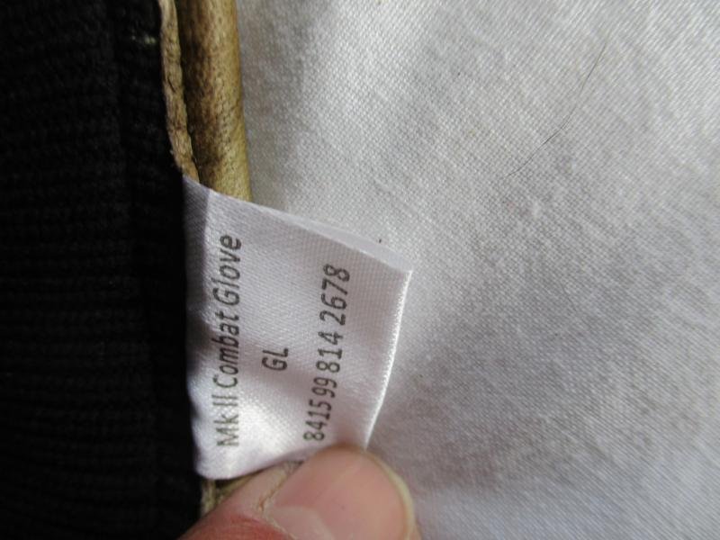 BRITISH ARMY ISSUE mtp camo LEATHER cold weather combat COMBAT GLOVES Size 10 large NEW — image 3