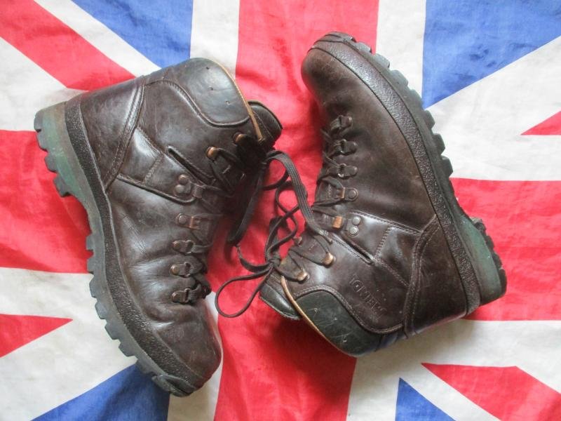 MEINDL mountain selection BOOTS BOOT mod brown uk 9 1/2 9.5 — image 2