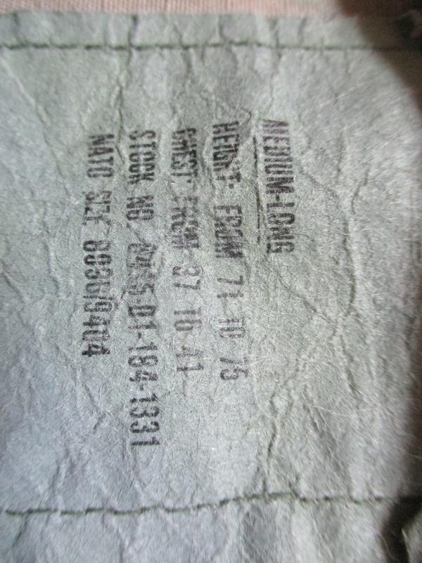 US ARMY ISSUE USA 1988 M81 WOODLAND camo camouflage BDU CARGO JACKET coat m-L — image 2