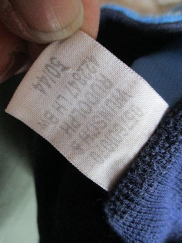 VINTAGE 1960's 70's 80's era GERMAN ARMY bundesehr TRACK SUIT TOP shirt jumper — image 4