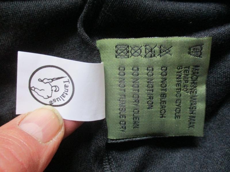 GENUINE sas ISSUE tantalus BASE LAYER THERMAL top 190/120 XL merino BLACK NEW — image 5