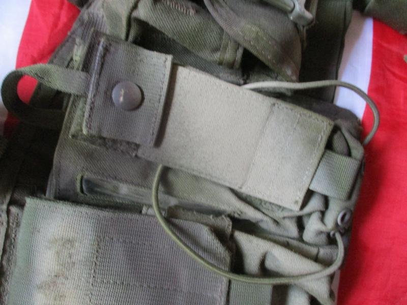 BLACKHAWK molle strike COMMANDO CHEST HARNESS RIG PLATE CARRIER & pouches SF OG GREEN — image 4
