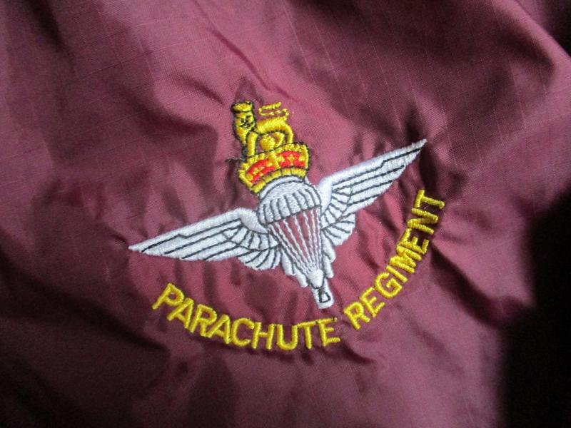 THE PARACHUTE REGIMENT AIRBORNE PARA paratrooper FLEECE BUFFALO STYLE JACKET XL / XXL — image 2