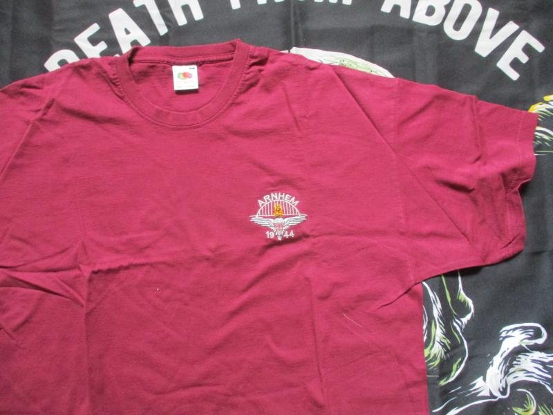 PARACHUTE REGIMENT ww2 Arnhem 1944 AIRBORNE PARA paratrooper T shirt XL — image 2