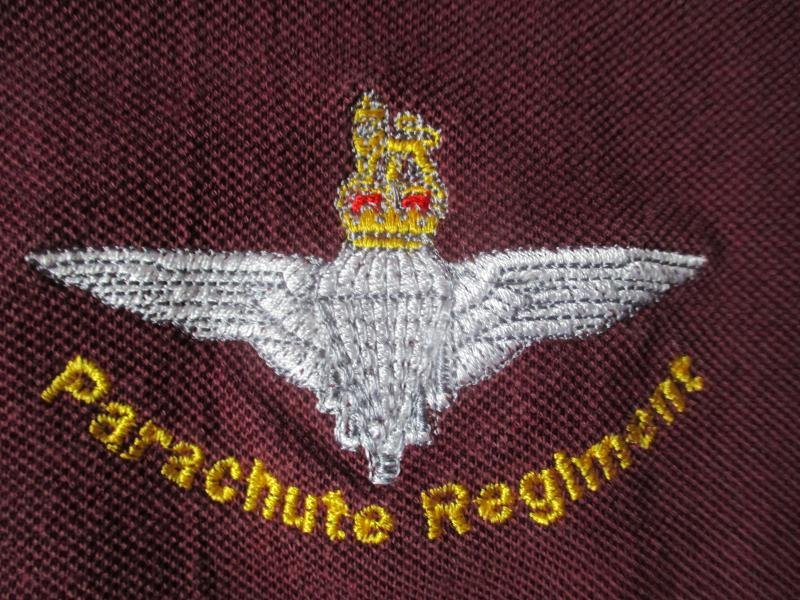 THE PARACHUTE REGIMENT AIRBORNE PARA paratrooper polo shirt XL MADE IN ENGLAND — image 2