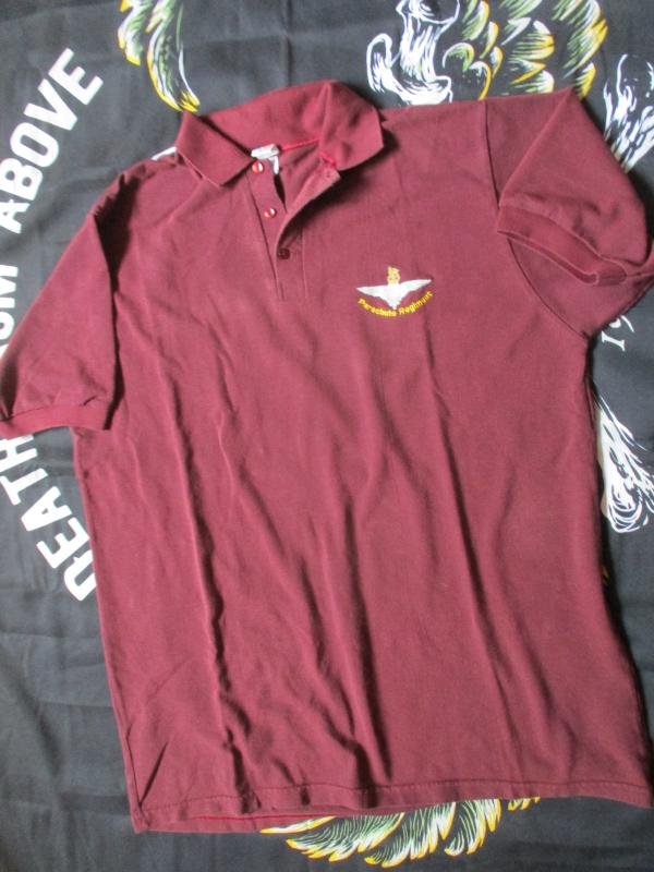 THE PARACHUTE REGIMENT AIRBORNE PARA paratrooper polo shirt XL MADE IN ENGLAND — image 4