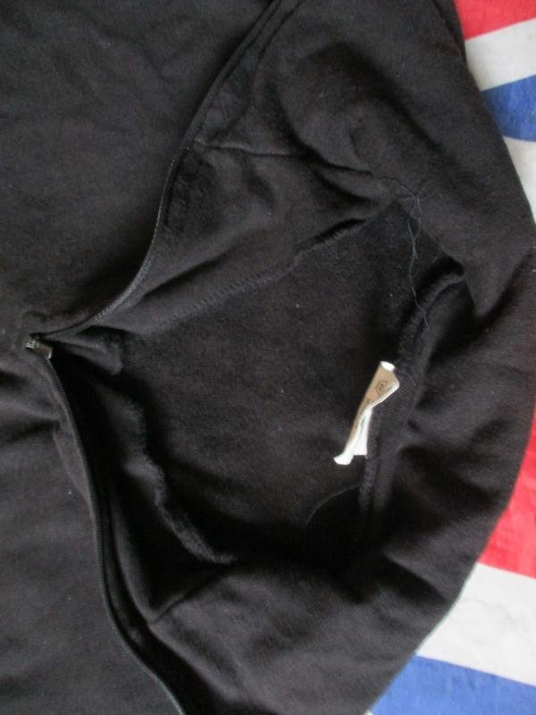 rare black BRITISH ARMY / SAS ISSUE COLD WEATHER ecw NORWEGIAN NORGIE shirt XXL — image 4