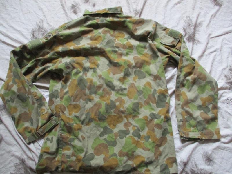GENUINE issue AUSTRALIAN army JUNGLE AUSCAM DPU camo COMBAT SHIRT 100R large xl — image 5