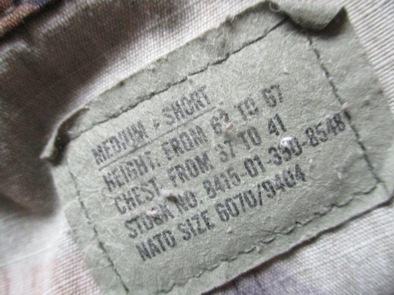 US ARMY ISSUE USA 1996 M81 WOODLAND camo camouflage BDU CARGO JACKET coat m - L — image 2