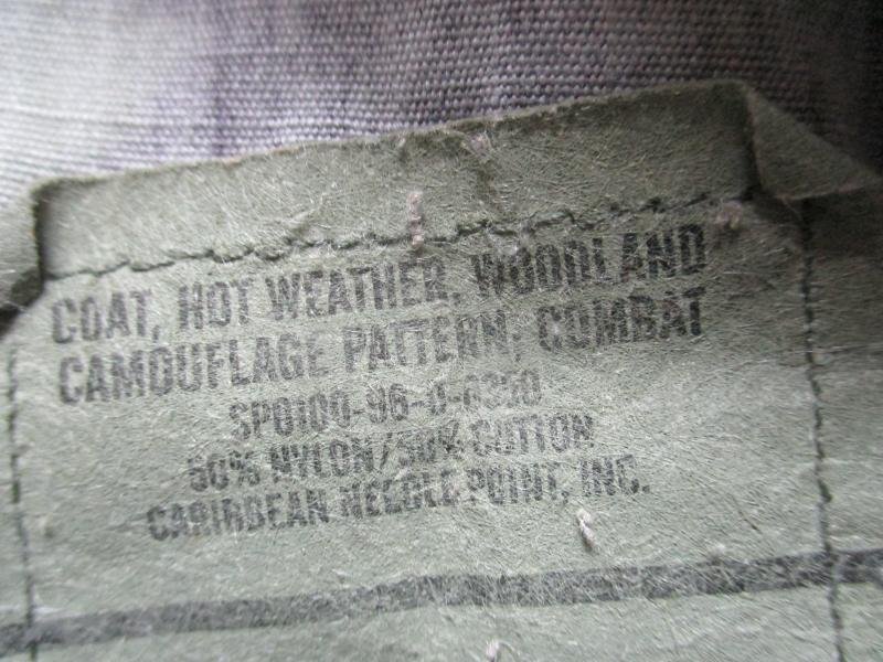 US ARMY ISSUE USA 1996 M81 WOODLAND camo camouflage BDU CARGO JACKET coat m - L — image 4