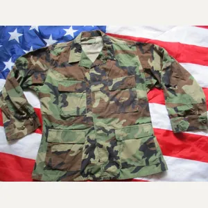 US ARMY ISSUE USA 1996 M81 WOODLAND camo camouflage BDU …