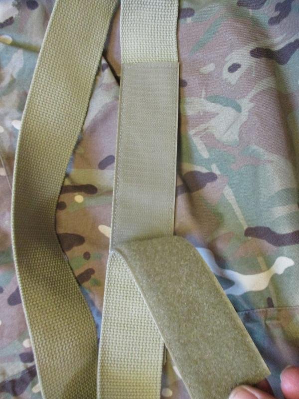 BRITISH ARMY / PARA AFGHANISTAN ISSUE TABBING velcr0 WEBBING trouser BELT mtp light olive NEW — image 3