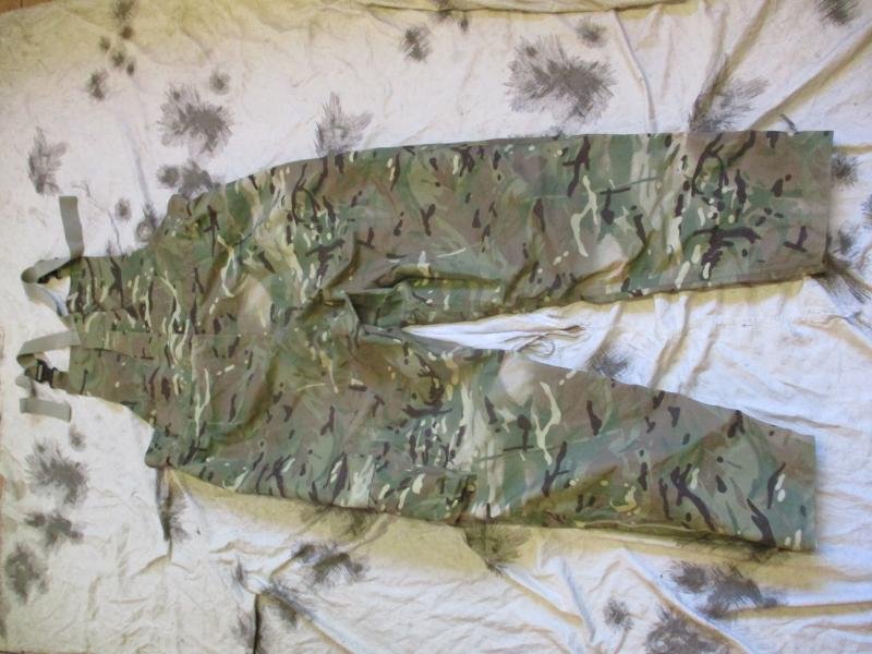 GENUINE Army ISSUE MTP multicam WATERPROOF GORETEX salopettes TROUSERS XL XXL — image 5