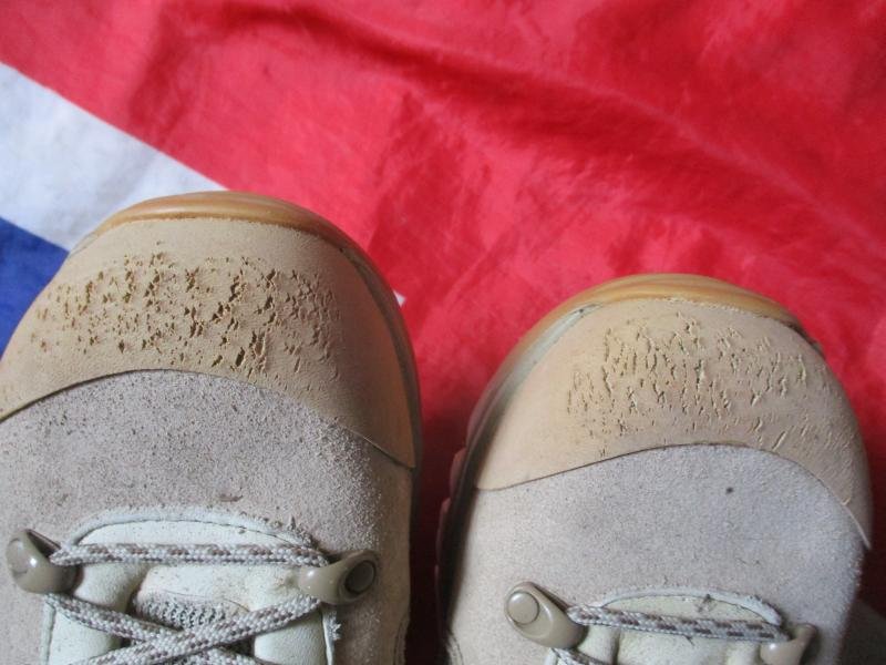 GENUINE BRITISH ARMY Afghanistan ISSUE DESERT elite COMBAT BOOTS UK 10.5 m NOT WORN — image 2