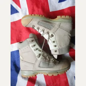 GENUINE BRITISH ARMY Afghanistan ISSUE DESERT elite COMBAT BOOTS UK …