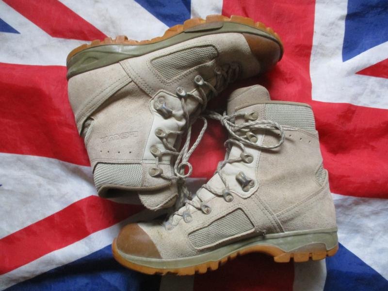 GENUINE BRITISH ARMY Afghanistan ISSUE DESERT elite COMBAT BOOTS UK 10.5 m — image 2