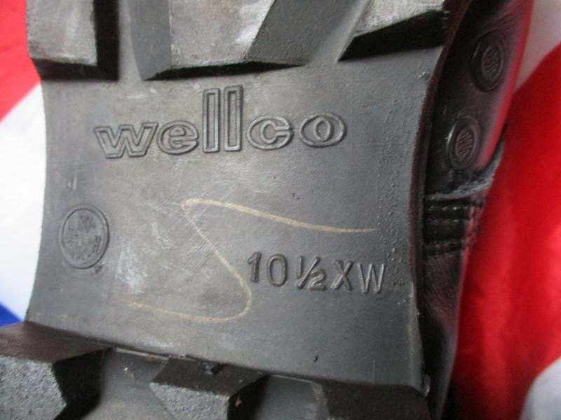 GENUINE usARMY ISSUE 1990 2nd pattern JUNGLE COMBAT black BOOTS usa 10.5uk 10 xw — image 5