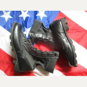 GENUINE usARMY ISSUE 1990 2nd pattern JUNGLE COMBAT black BOOTS …