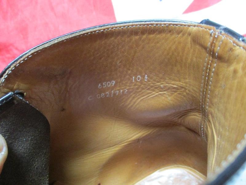 GENUINE BRITISH ARMY officer nco MESS DRESS george BOOTS UK 10 1/2 10.5 — image 4