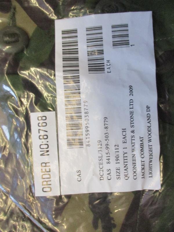 BRITISH ARMY issue dpm combat soldier 95 CARGO TROUSERS PANTS 36-38' large NEW — image 3