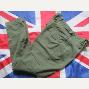 BRITISH ARMY ISSUE lightweight trousers lightweights OG GREEN85/100/116 large 36 …