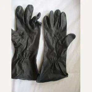 RAF PILOT ISSUE soft black LEATHER flying aviator GLOVES 9.5 …