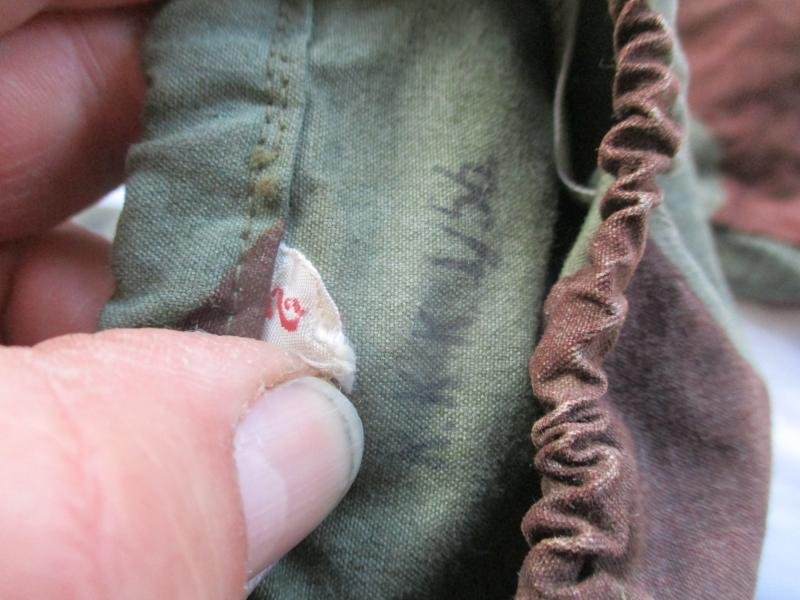 Very Rare 50s WEST GERMAN ARMY Bundeswehr 1956 Splinter Camouflage SNIPER MITTS — image 4