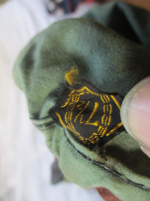 Very Rare 50s WEST GERMAN ARMY Bundeswehr 1956 Splinter Camouflage SNIPER MITTS — image 5