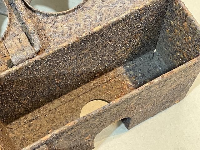 Original WWII German EGG Grenade Carry Case Rack — image 10