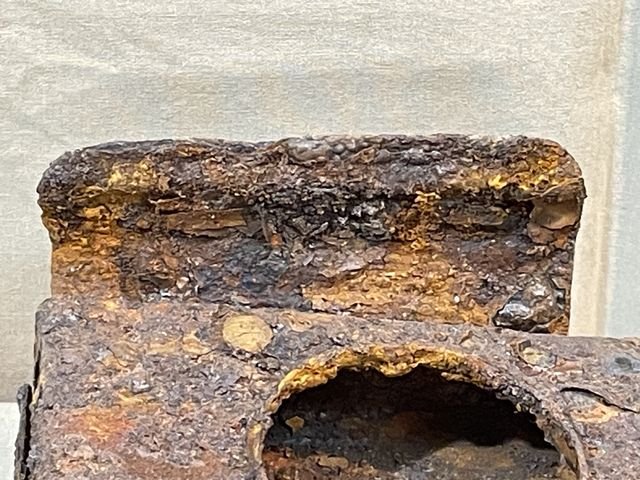 Original WWII German EGG Grenade Carry Case Rack — image 15