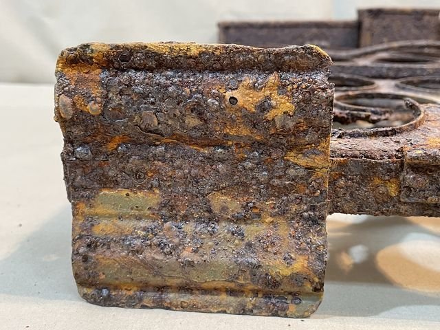 Original WWII German EGG Grenade Carry Case Rack — image 22