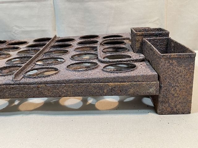 Original WWII German EGG Grenade Carry Case Rack — image 28