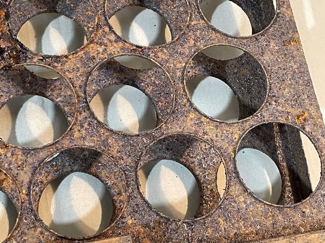 Original WWII German EGG Grenade Carry Case Rack — image 35