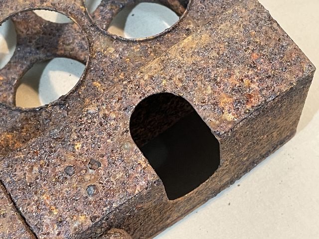 Original WWII German EGG Grenade Carry Case Rack — image 38