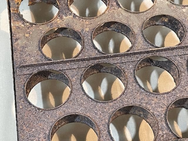 Original WWII German EGG Grenade Carry Case Rack — image 5