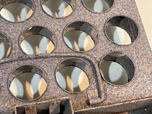 Original WWII German EGG Grenade Carry Case Rack — image 7