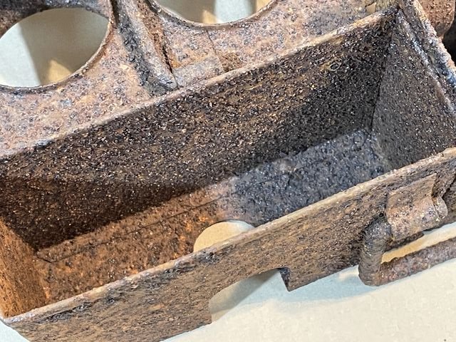 Original WWII German EGG Grenade Carry Case Rack — image 8