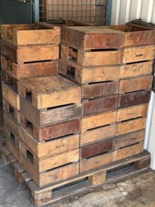 Original WWII German UNUSED Tellermine 42 Transit Box, NOT CLEANED