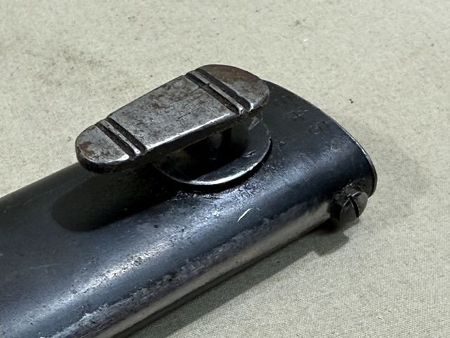 Original WWII German 98K Bayonet and Scabbard, MATCHING CARL EICKHORN — image 17