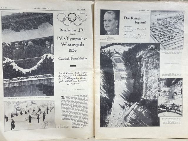 Original 1936 German Magazine, Illustrierter Beobachter — image 3